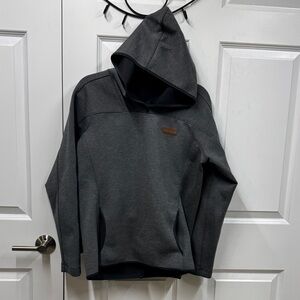 Obermeyer Gray Sweatshirt with Tan Patch